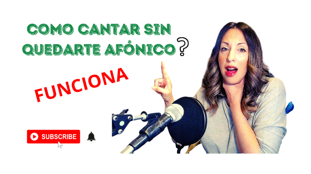Como cantar sin quedarte afónico